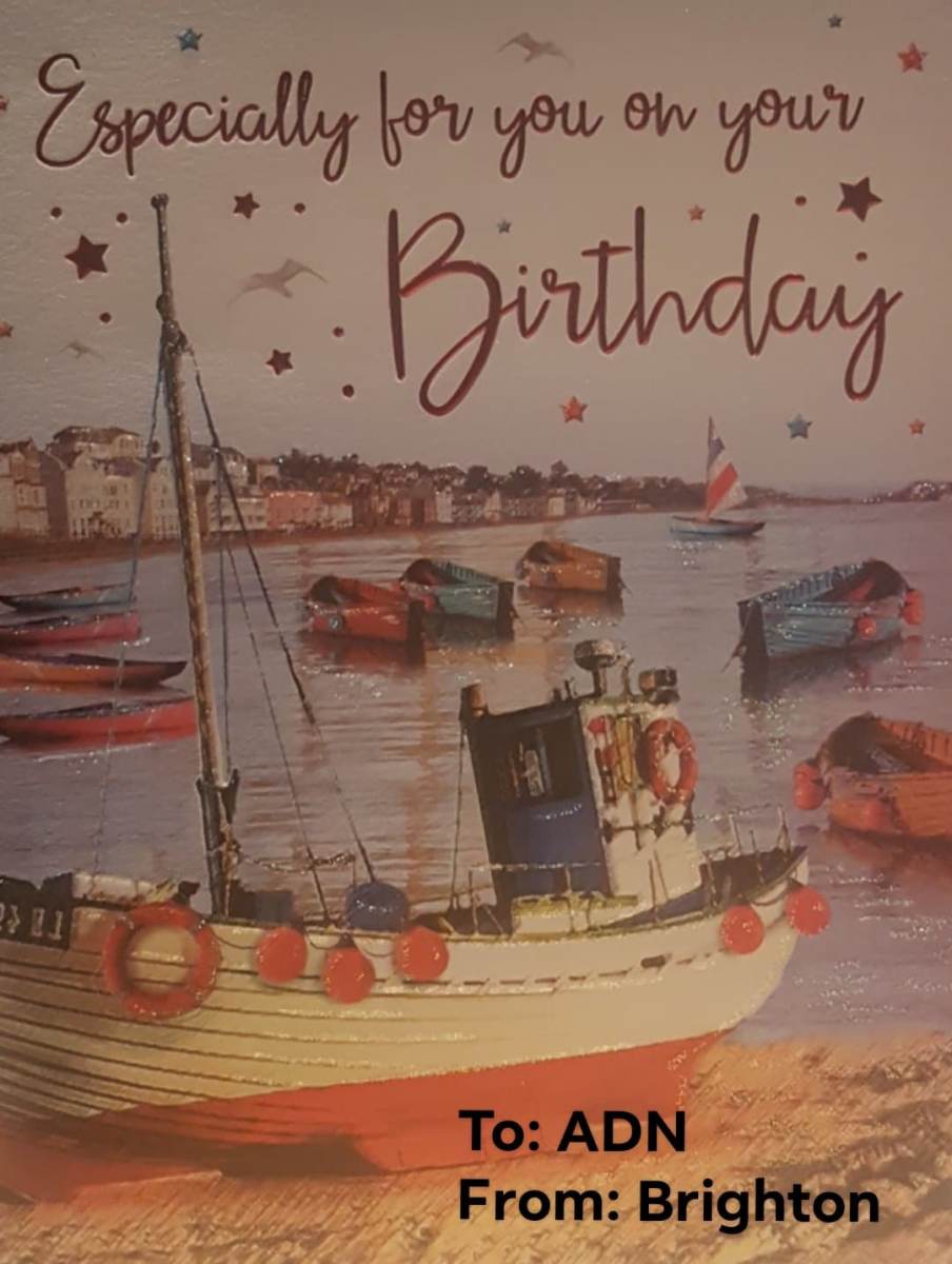 Birthday Wishes from Brighton, UK