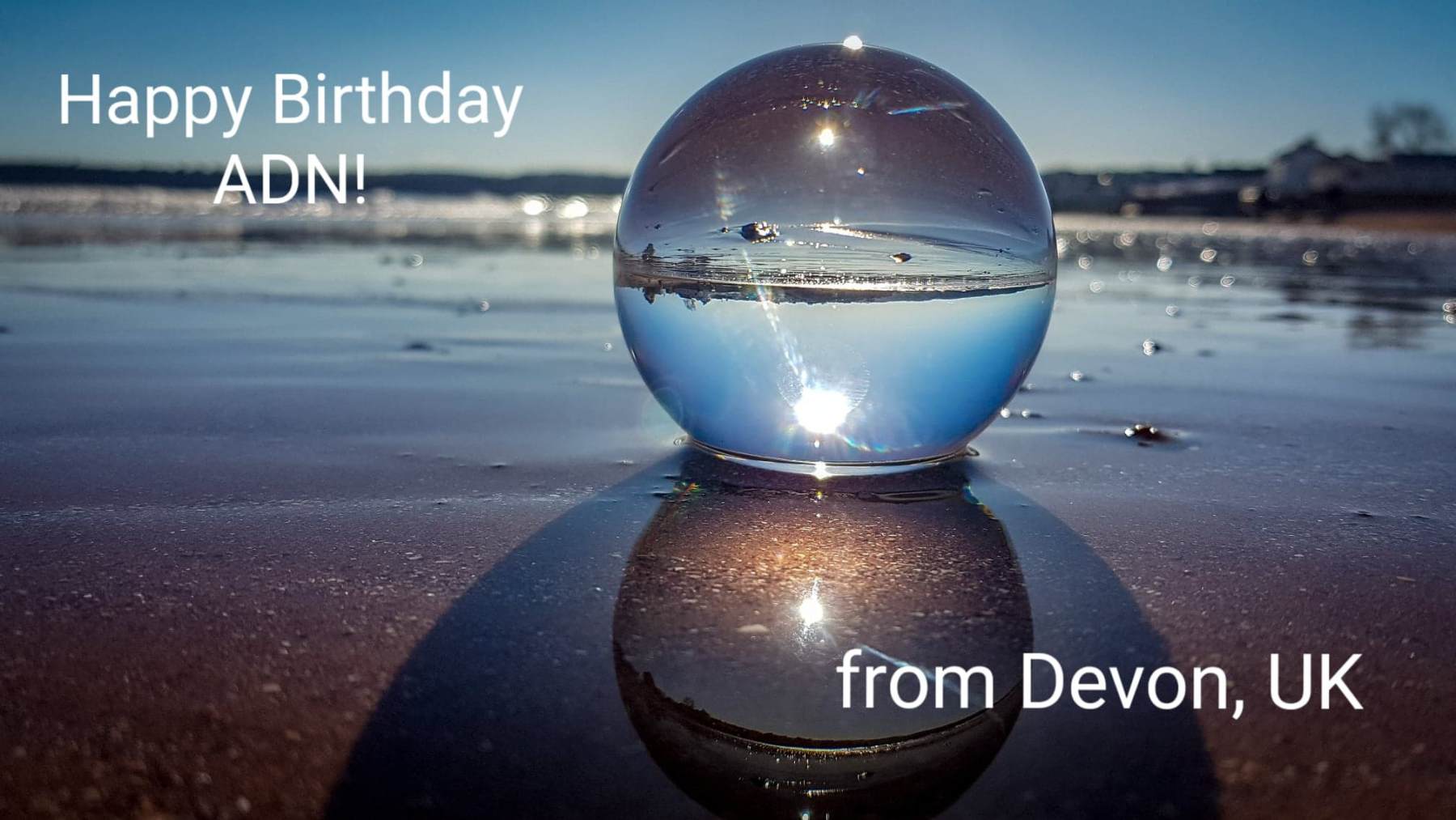 Birthday Wishes from Devon, UK